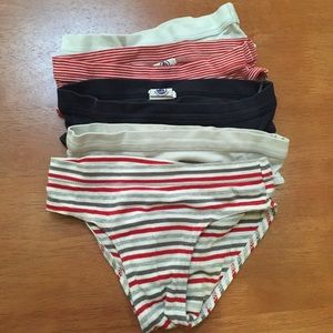 Petit Bateau underwear, 5 pairs, size 3 T. Great condition!